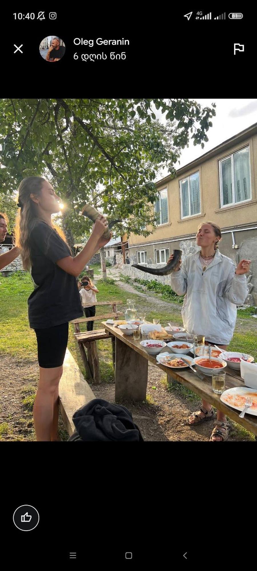 Maizer Qaldani Guesthouse Chvabiani Eksteriør bilde